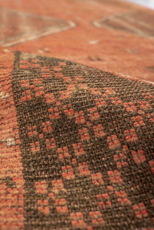 Antique Oushak Runner Rug (3' x 10')